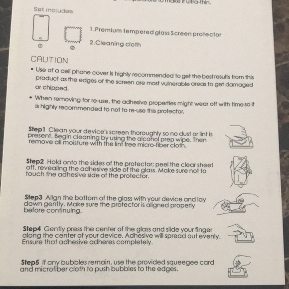 MTEM-LG LS676 / GLASS SCREEN PROTECTOR /PREMIUM TEMPERED GLASS SCREEN PROTECTOR - Picture 6 of 6